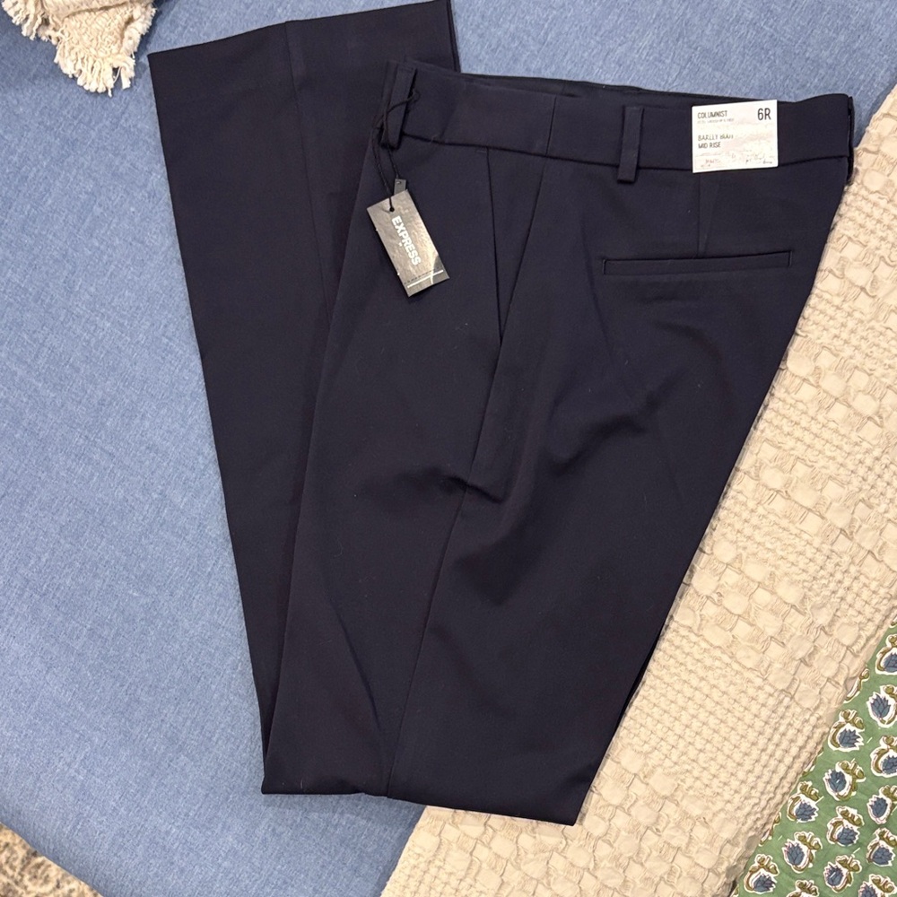Express Women's Navy Dress Pants